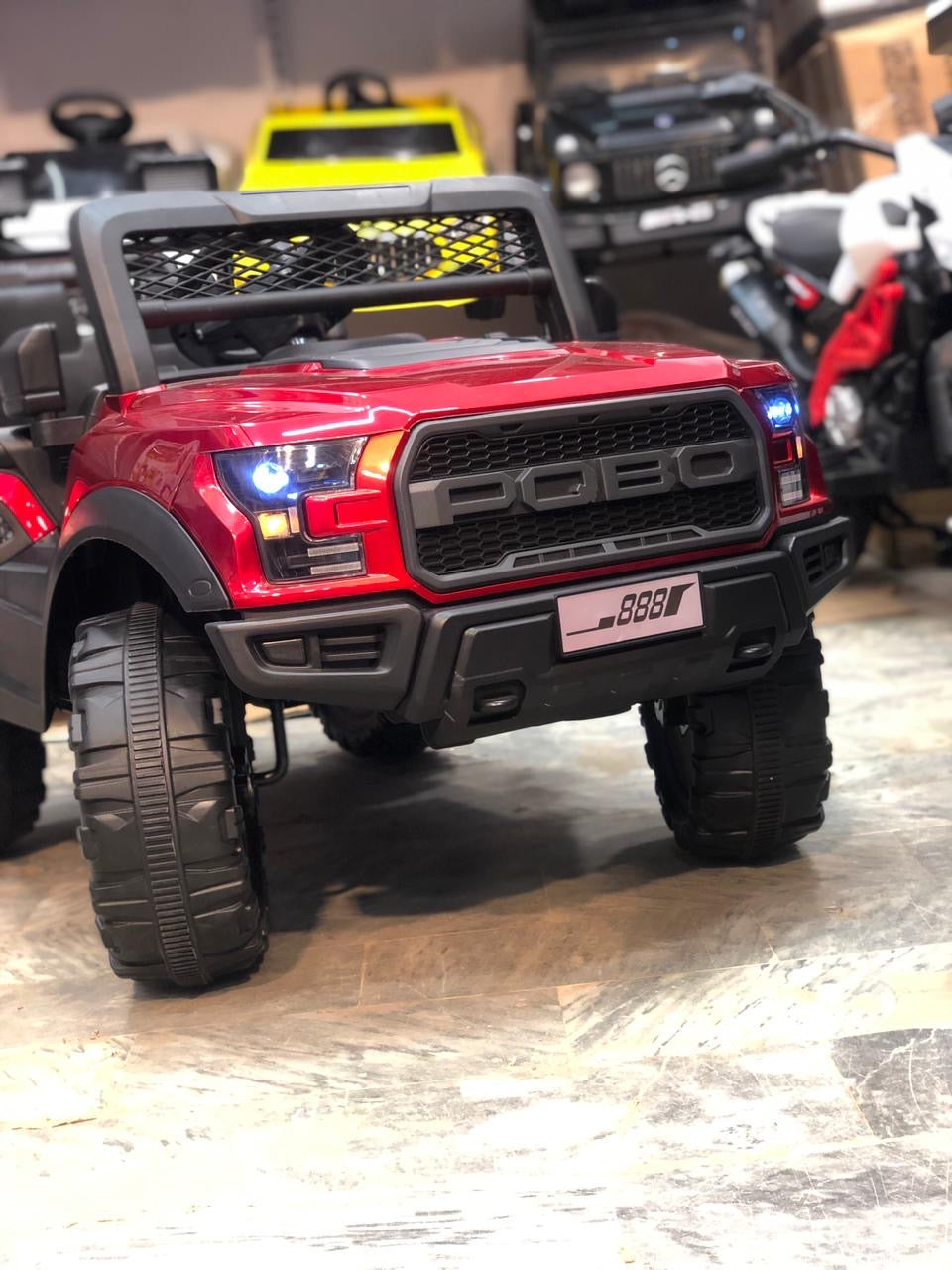 Ford Shape Kids Battery-Operated Remote Control Jeep by TOYSNRIDES🚗
2. 12V Kids Battery Car with Remote Control and Self-Operated Modes🎮
3. Kids Ride-On Jeep with Music System and Dancing Lights 🎵✨
4. Swing System and Leather Seat in Ford Shape Kids Battery Car 🎢🛋️
5. TOYSNRIDES – Premium Battery-Operated Cars for Kids 🚗🔋
Toysnrides.com