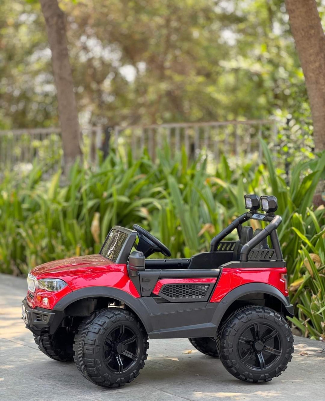 1. BMW Shape Kids Battery-Operated Remote Control Jeep with dancing lights and music system.
2. Kids battery-operated BMW Jeep with comfortable leather seats and fun swing system – TOYSNRIDES.
3. Remote control cars for kids aged 1-8 years, available at TOYSNRIDES.