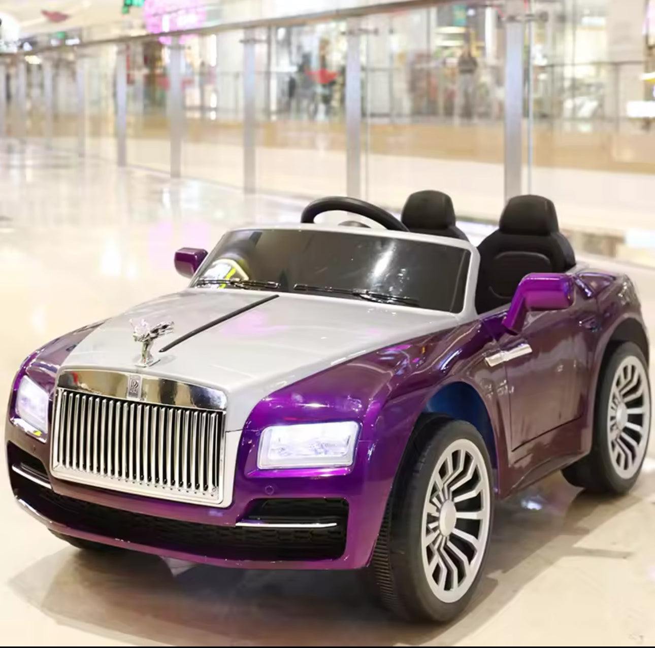Rolls Royce kids car With Rubber Tyre (Premium Model)