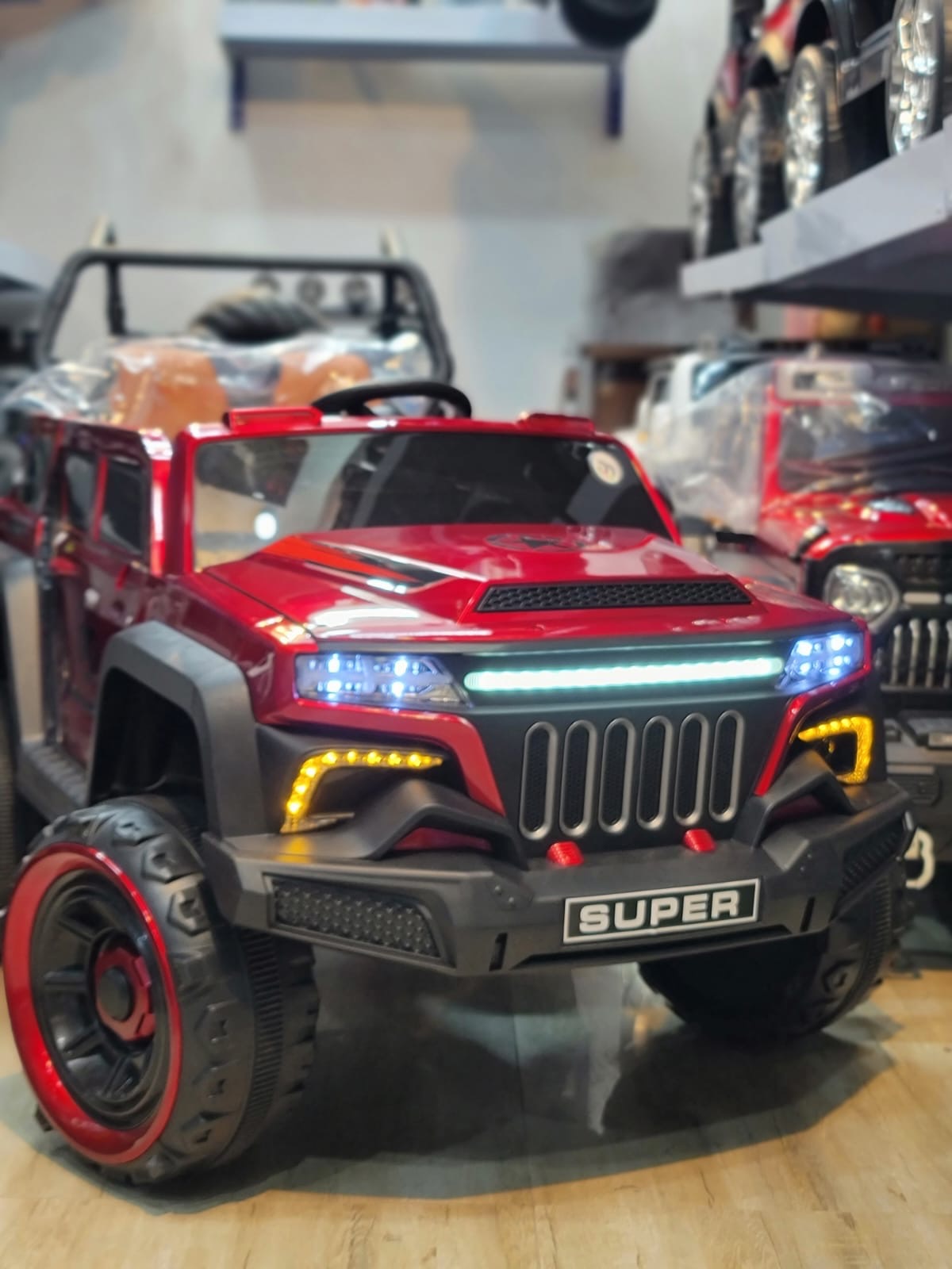Kids Battery Operated Super Jeep