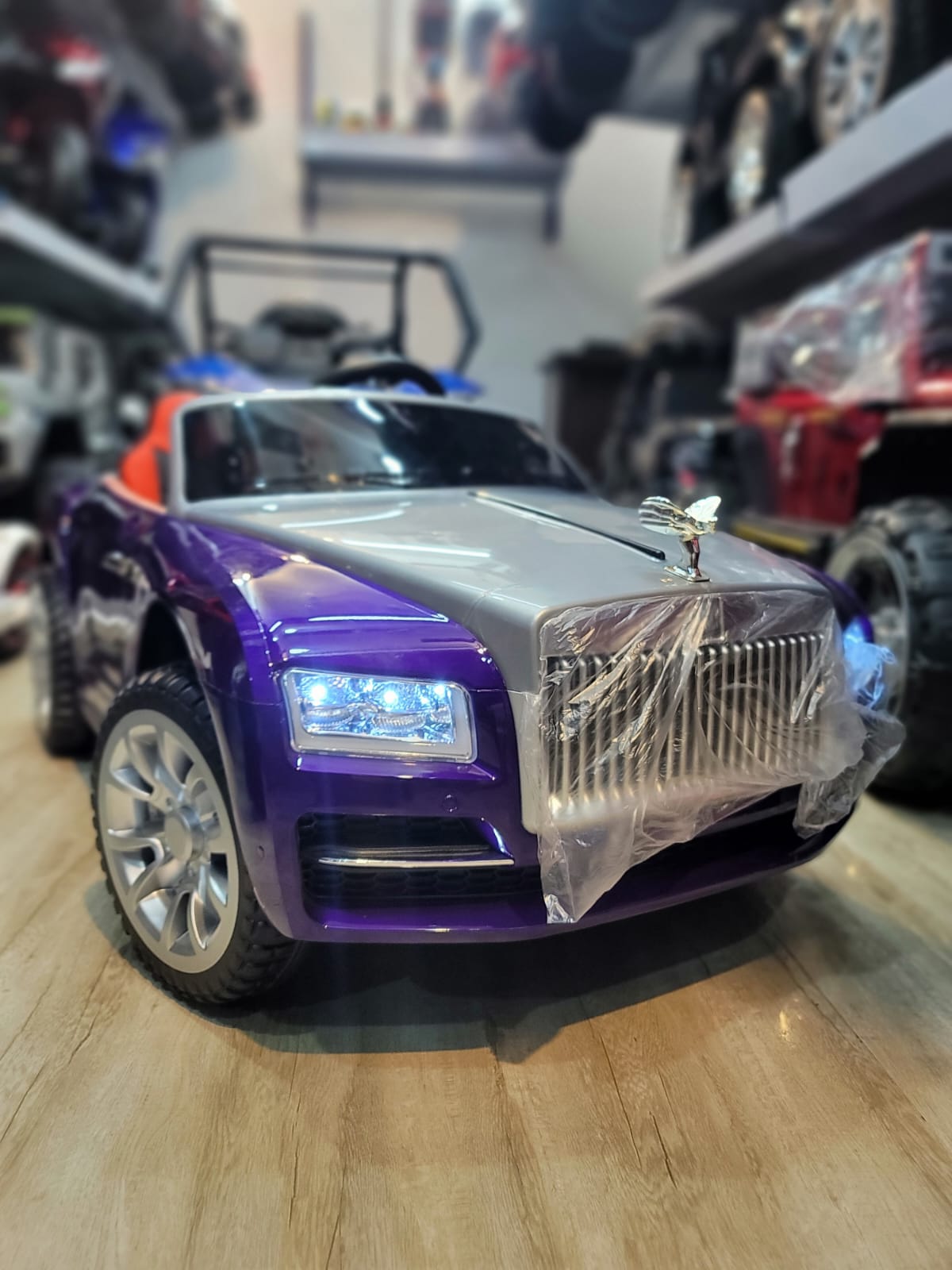 Rolls Royce kids car With Rubber Tyre (Premium Model)