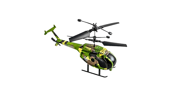 Remote-controlled RC military helicopter for kids
