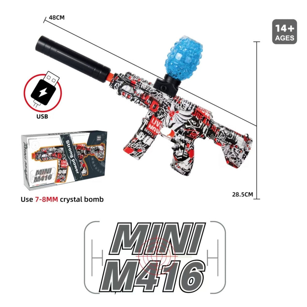 Mini M416 Automatic Gel Blaster Gun