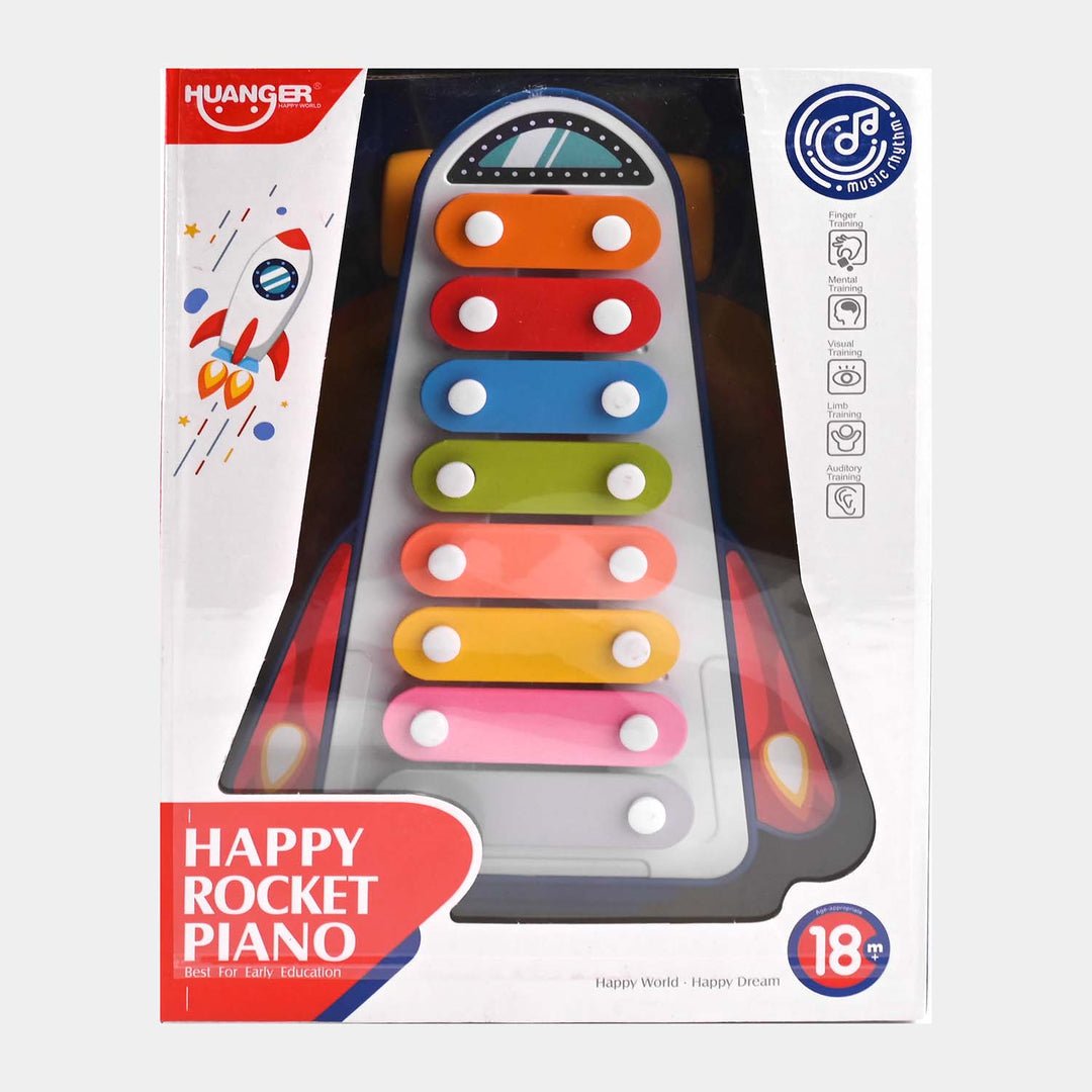 Haunger Happy Rocket Piano For Kids - Toys N Rides