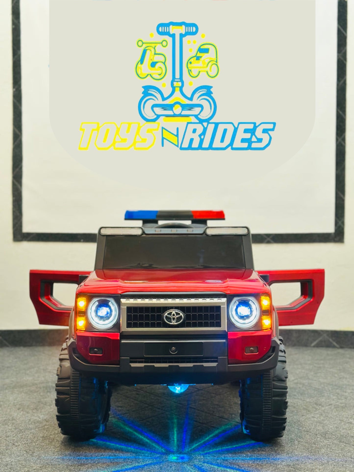 New Toyota Shape Jeep – 2025 FJ Cruiser (Model: TOYSNRIDES-4WD2025) as a gift, wrapped and ready for birthdays or holidays.