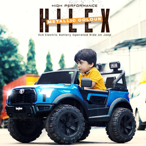 Hilex Pro Rechargeable Battery Operated Jeep for Kids
