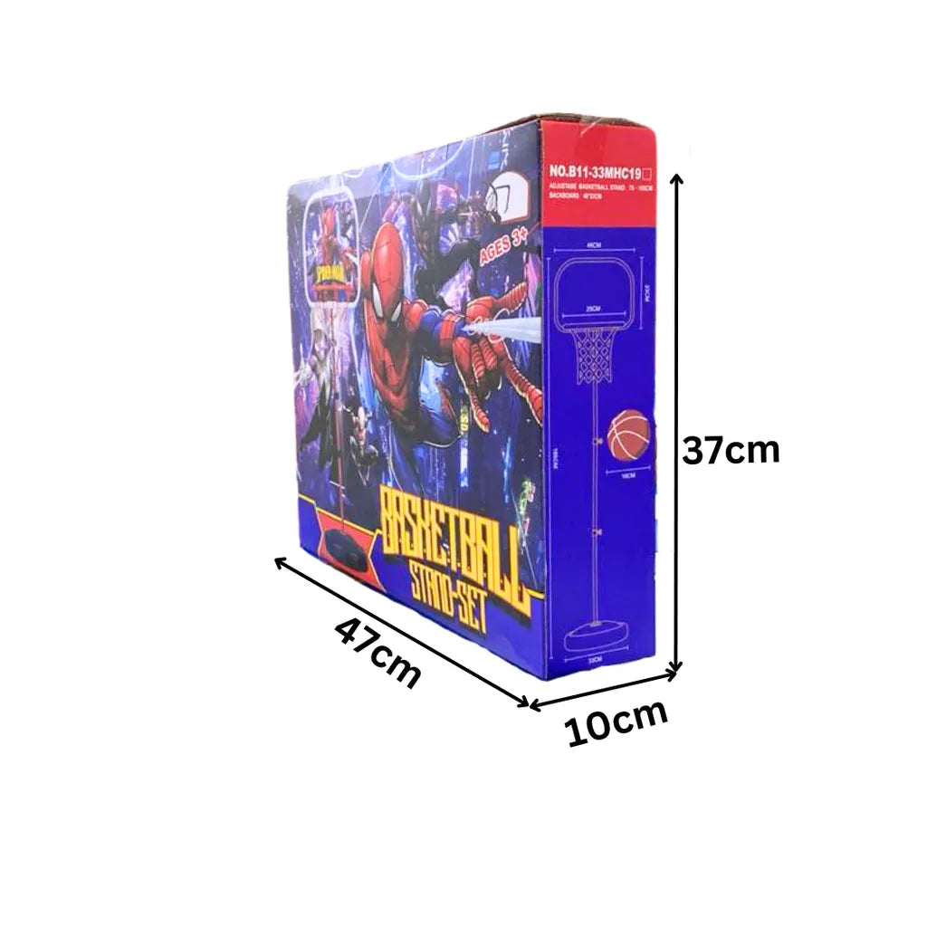 Spiderman basketball stand for kids