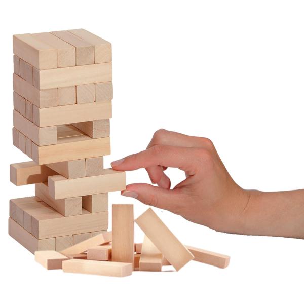Wooden Jenga Game 42 Pcs For Kids