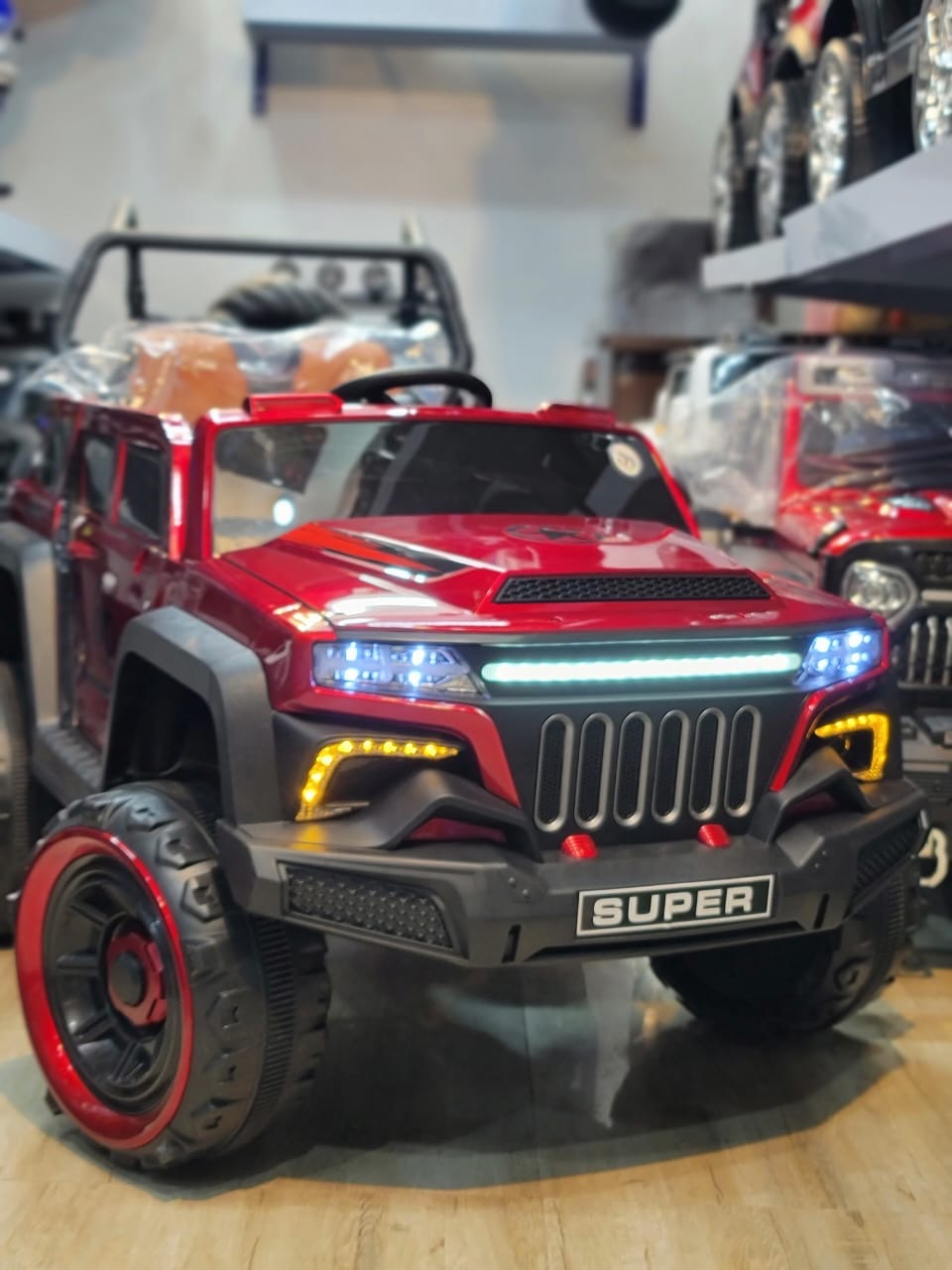Kids Battery Operated Super Jeep