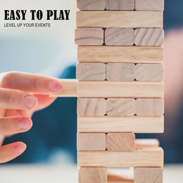 Wooden Jenga Game 42 Pcs For Kids