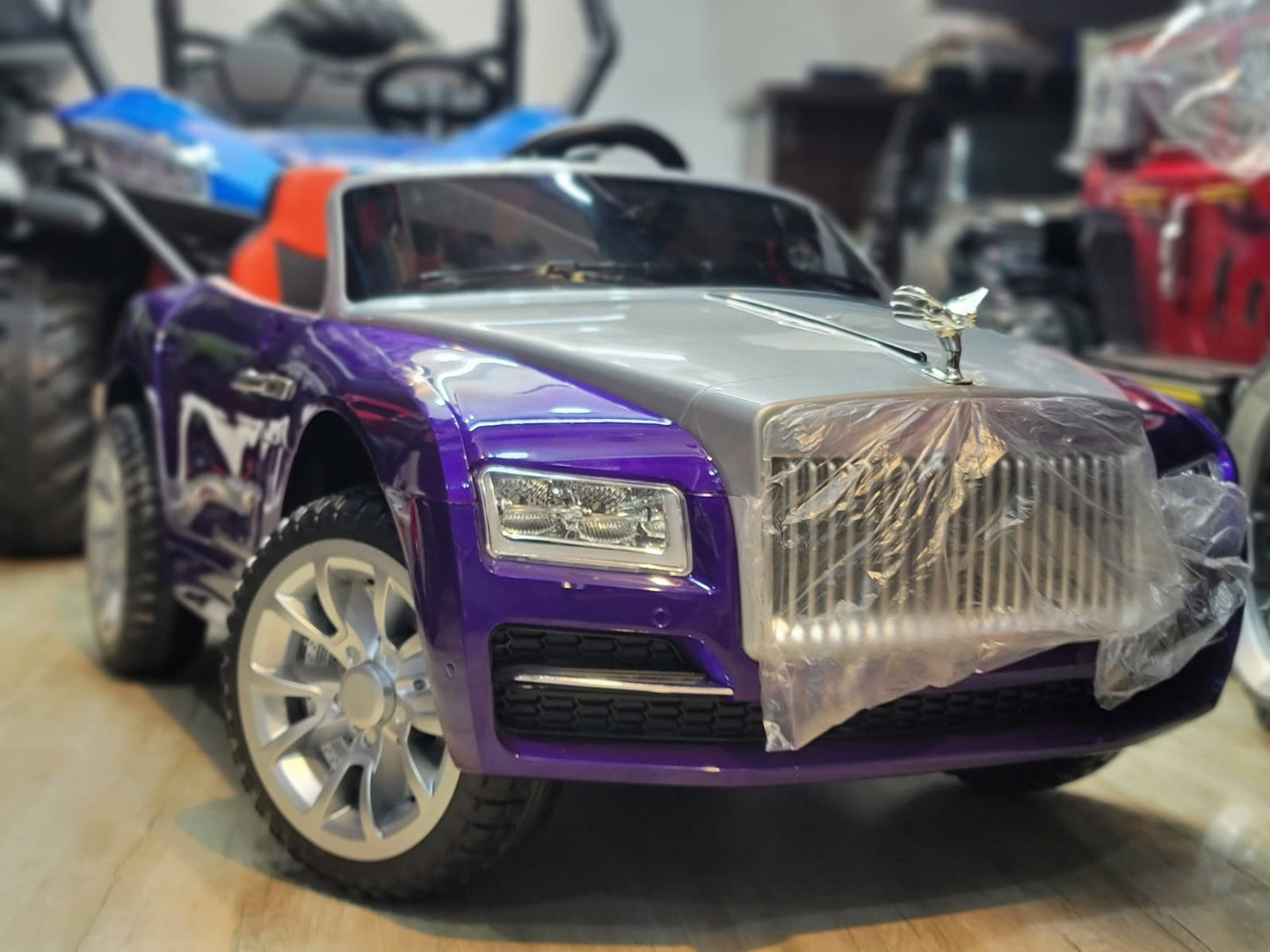 Rolls Royce kids car With Rubber Tyre (Premium Model)