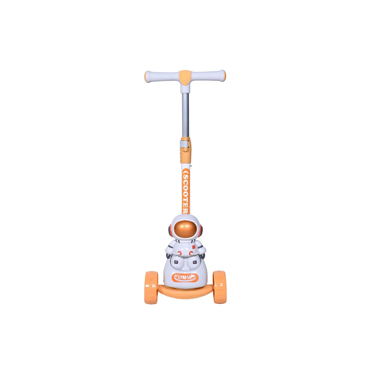 Kids Three Wheels Kick Scooter With Light And Music In Austaronaut Style
