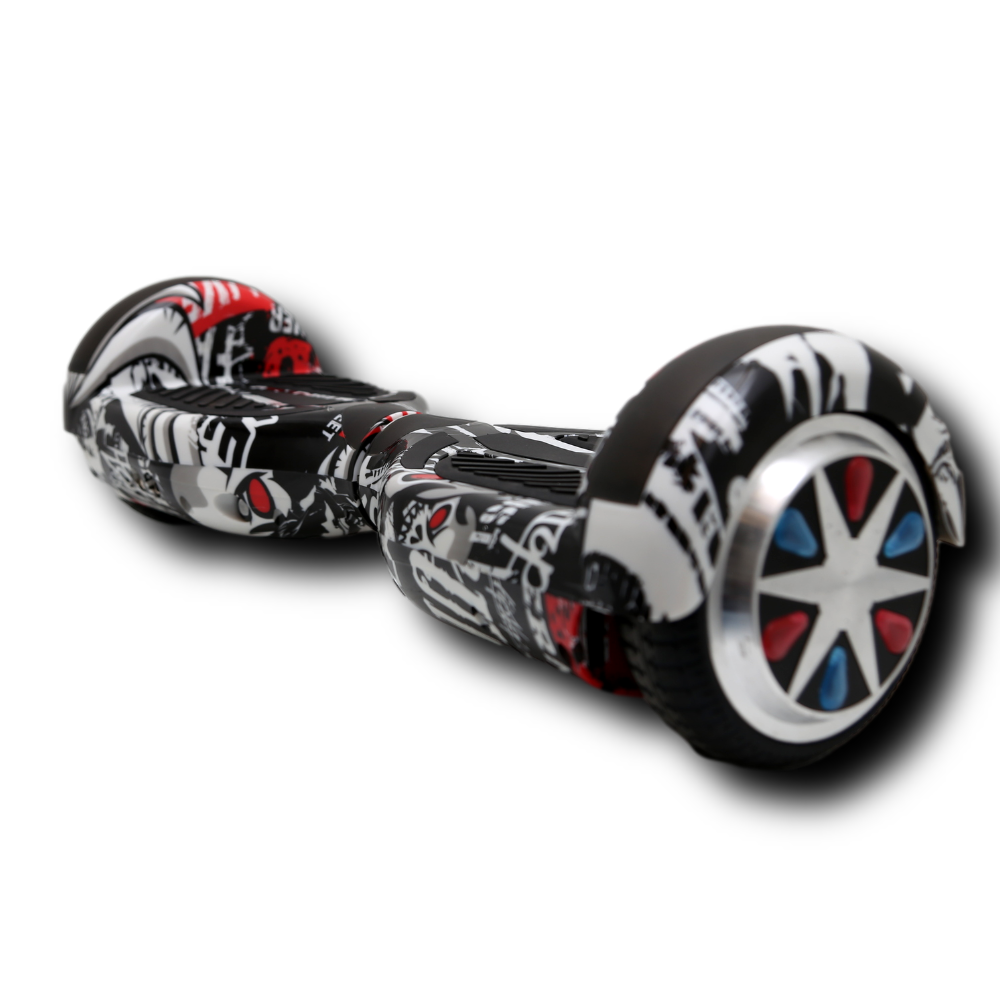 TOYSNRIDES 6.5-Inch Self-Balancing Hoverboard with Bluetooth and LED Lights in action.**
2. **Kids and adults enjoying the TOYSNRIDES electric Segway scooter with flash wheels and cool lights.**