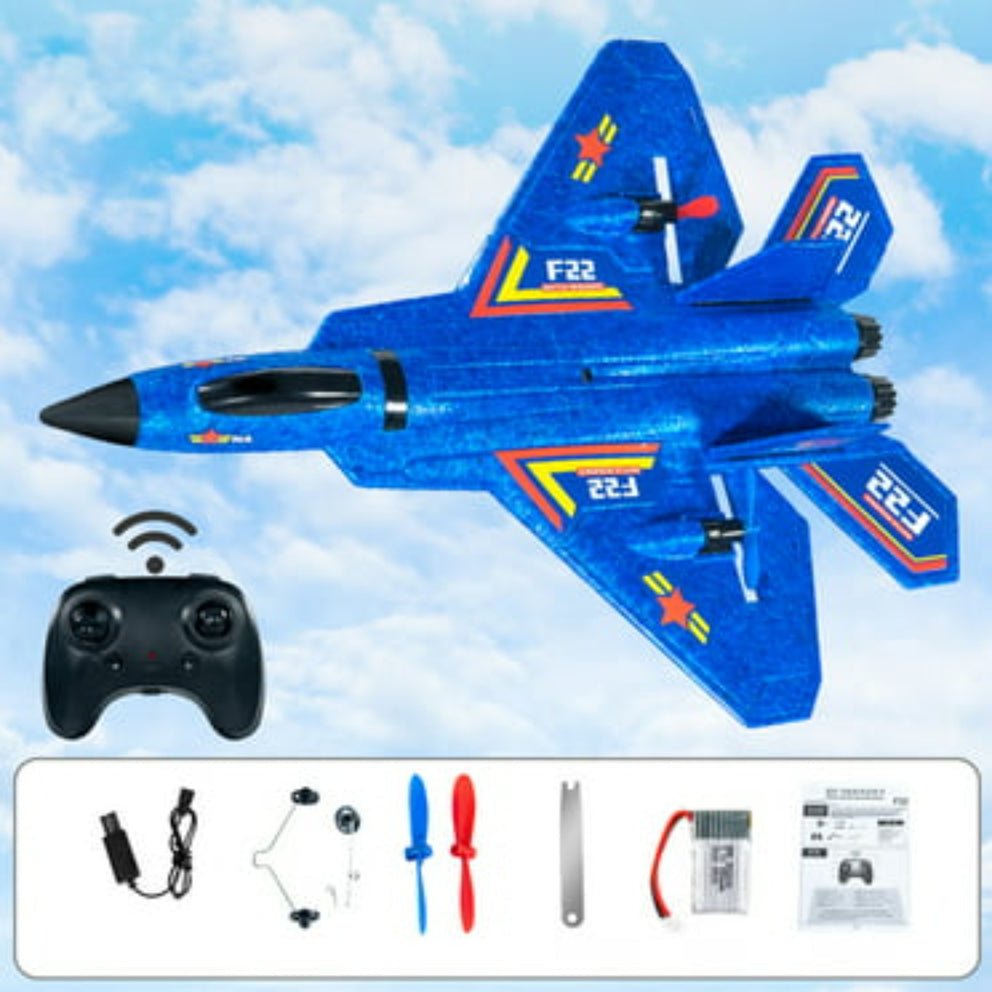 F22 Remote Control Fighter Jet For Kids - Toys N Rides