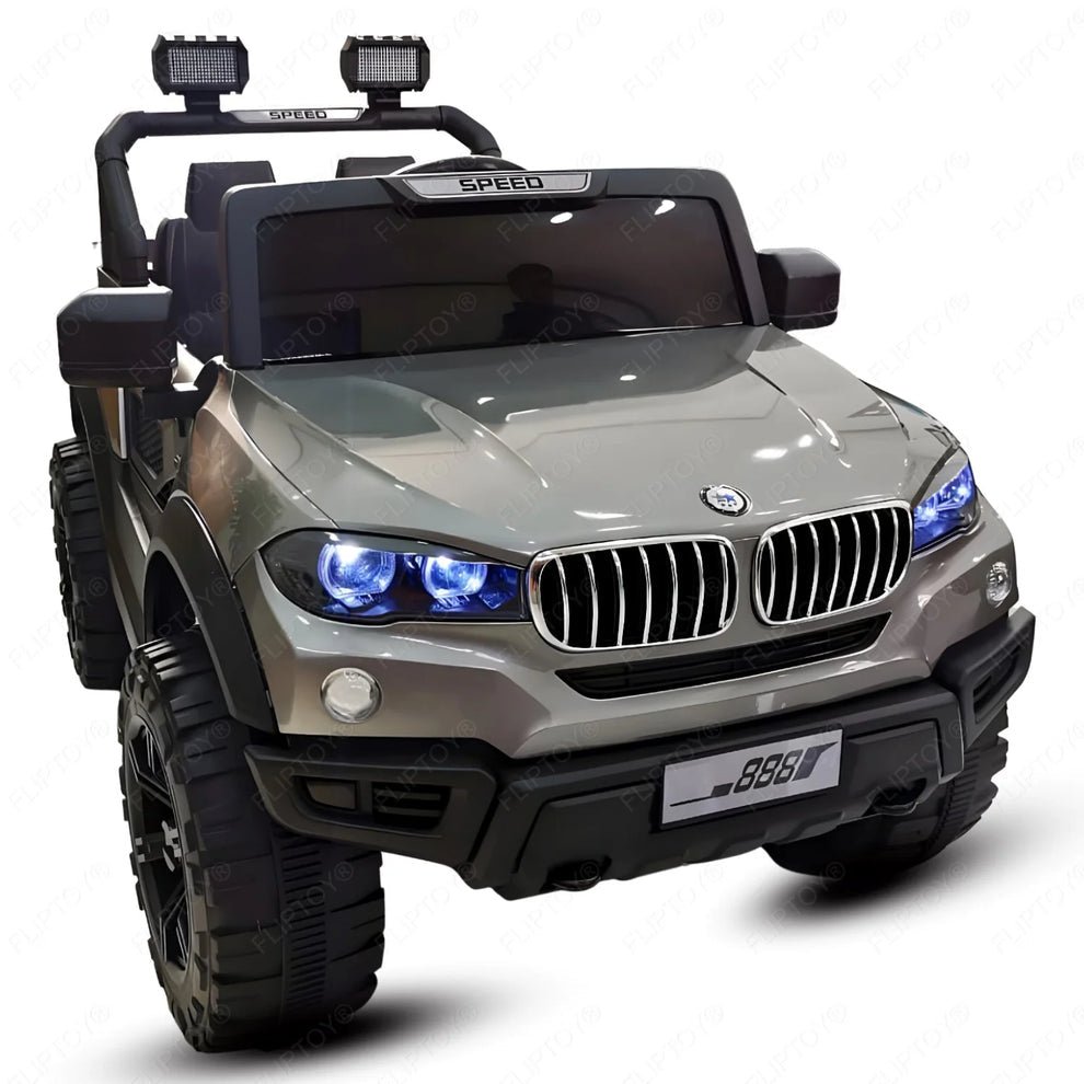 1. BMW Shape Kids Battery-Operated Remote Control Jeep with dancing lights and music system.
2. 12V kids battery car with leather seats and swing system from TOYSNRIDES.
3. Remote control cars for kids aged 1-8 years, available at TOYSNRIDES.
