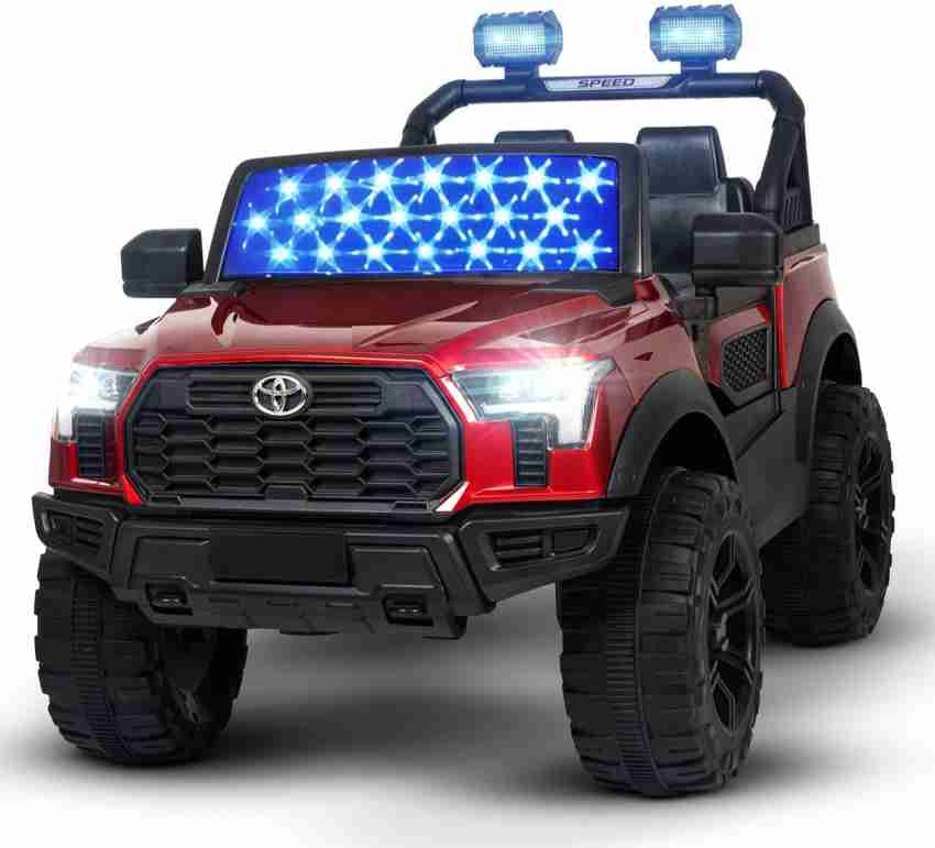 Toyota Tundra Kids Electric Jeep at TOYSNRIDES, featuring Bluetooth remote control, music system,