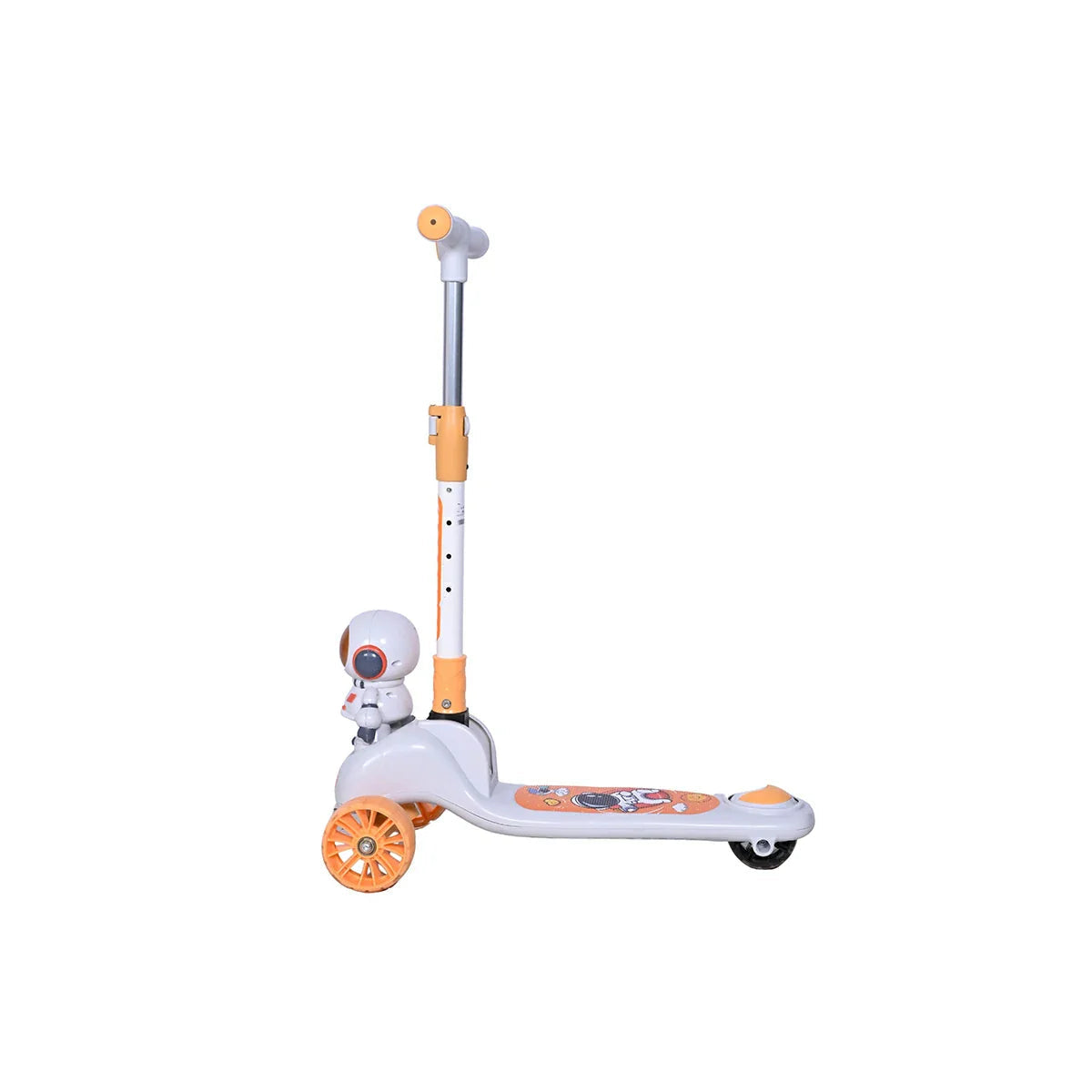 Kids Three Wheels Kick Scooter With Light And Music In Austaronaut Style