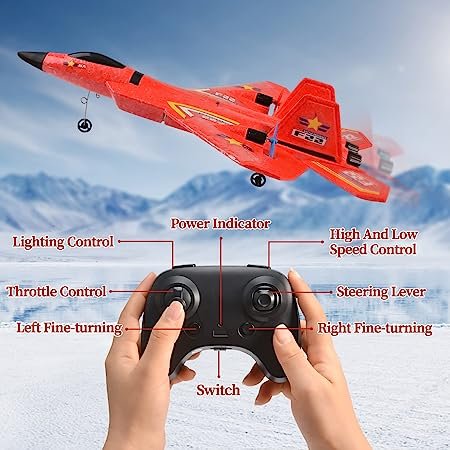 F22 Remote Control Fighter Jet For Kids - Toys N Rides