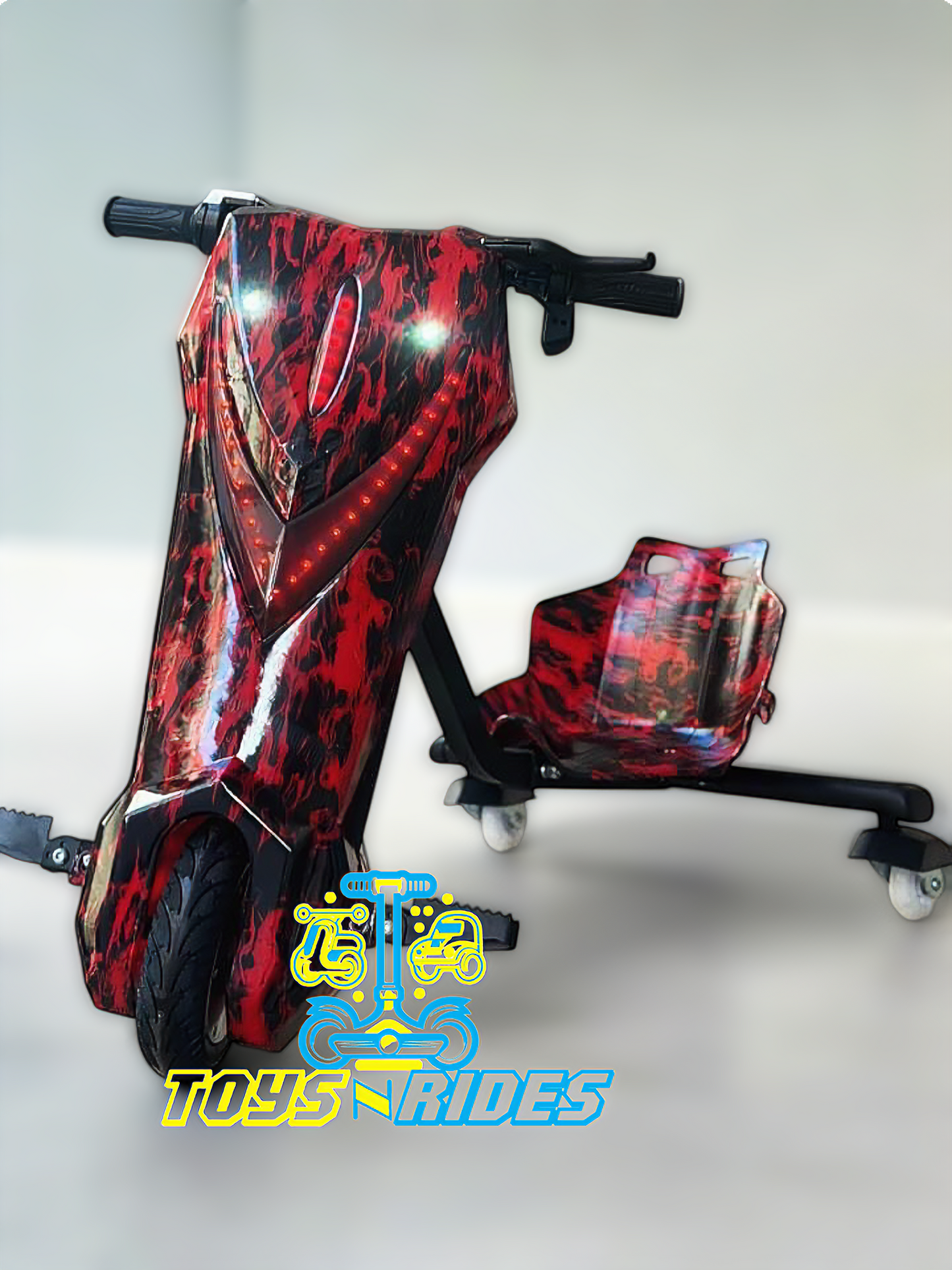 Vibrant and colorful 360 Drifting Scooter for kids aged 6-12