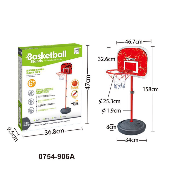 Basketball stand game set for kids