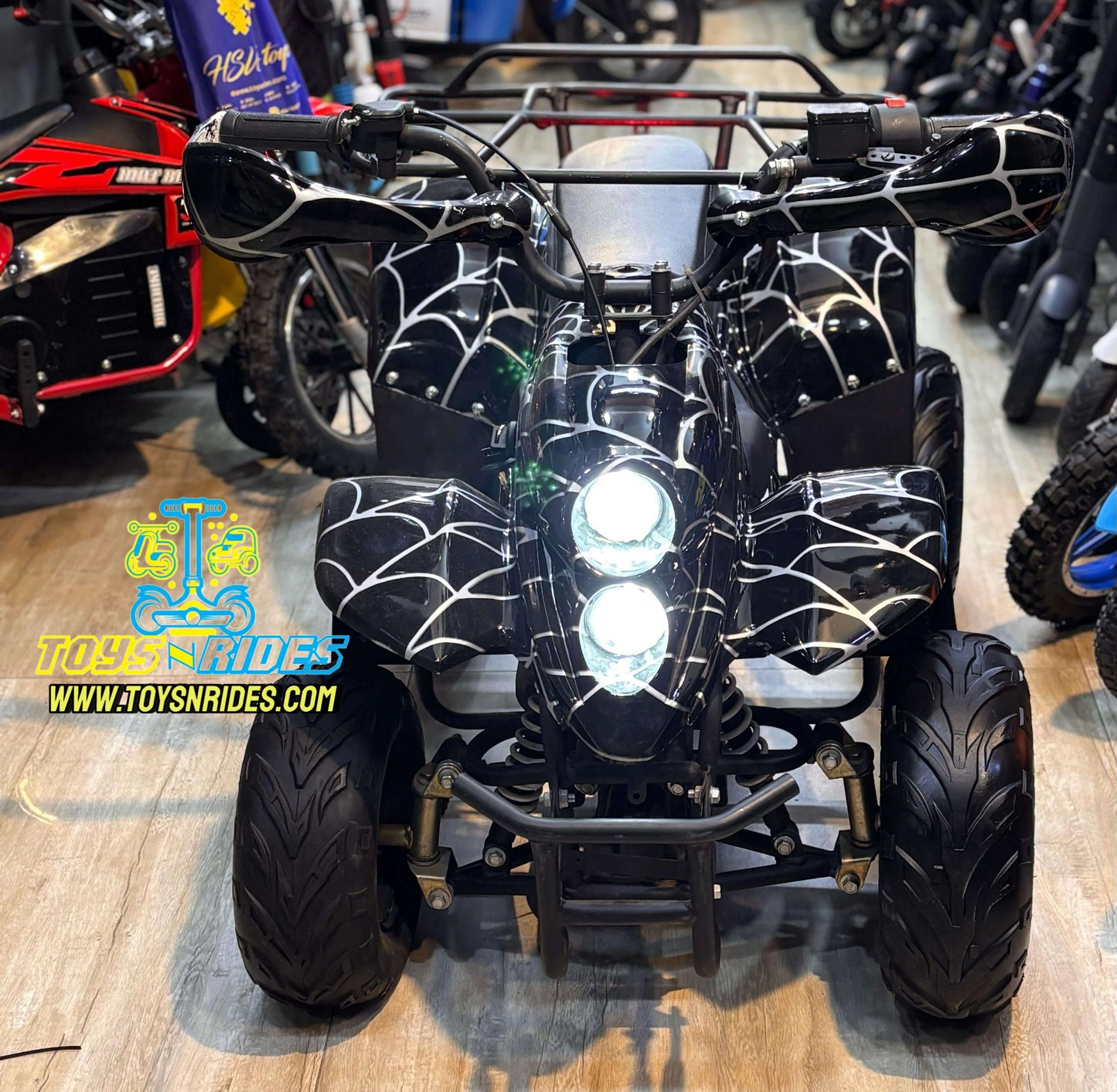 Youth 49cc ATV Quad Bike with safety features