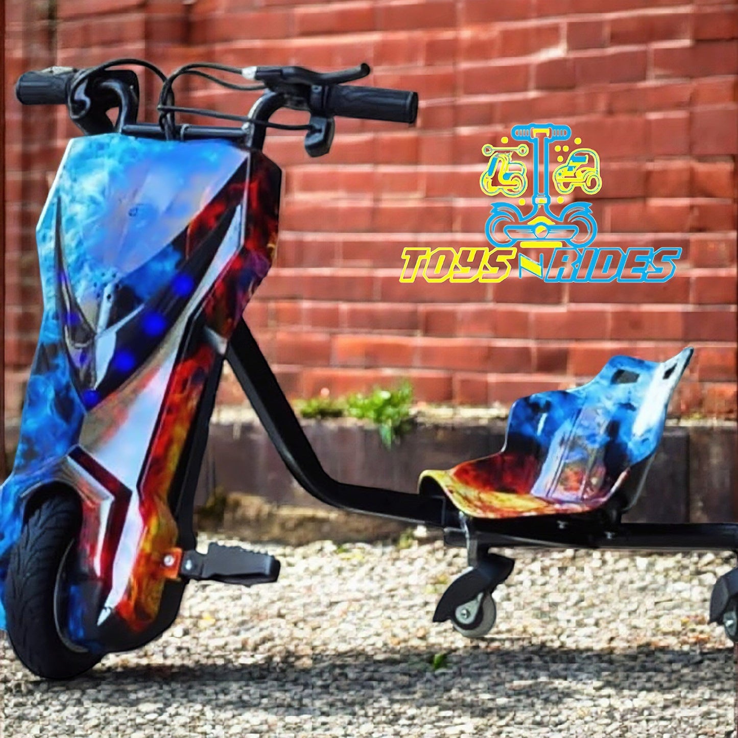 Kids 3 Wheel Electric Scooter with 250W battery for thrilling rides.