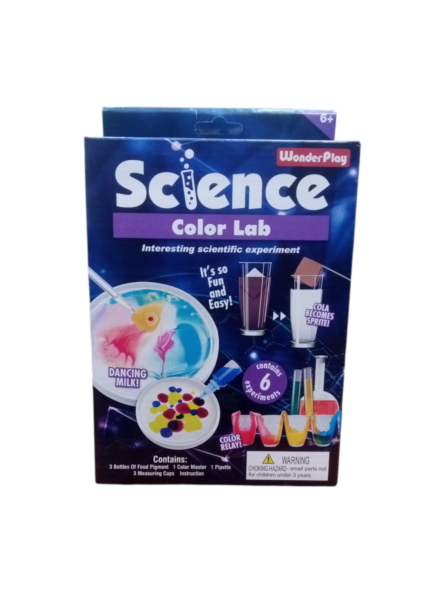 Science color lab experiment kit for kids