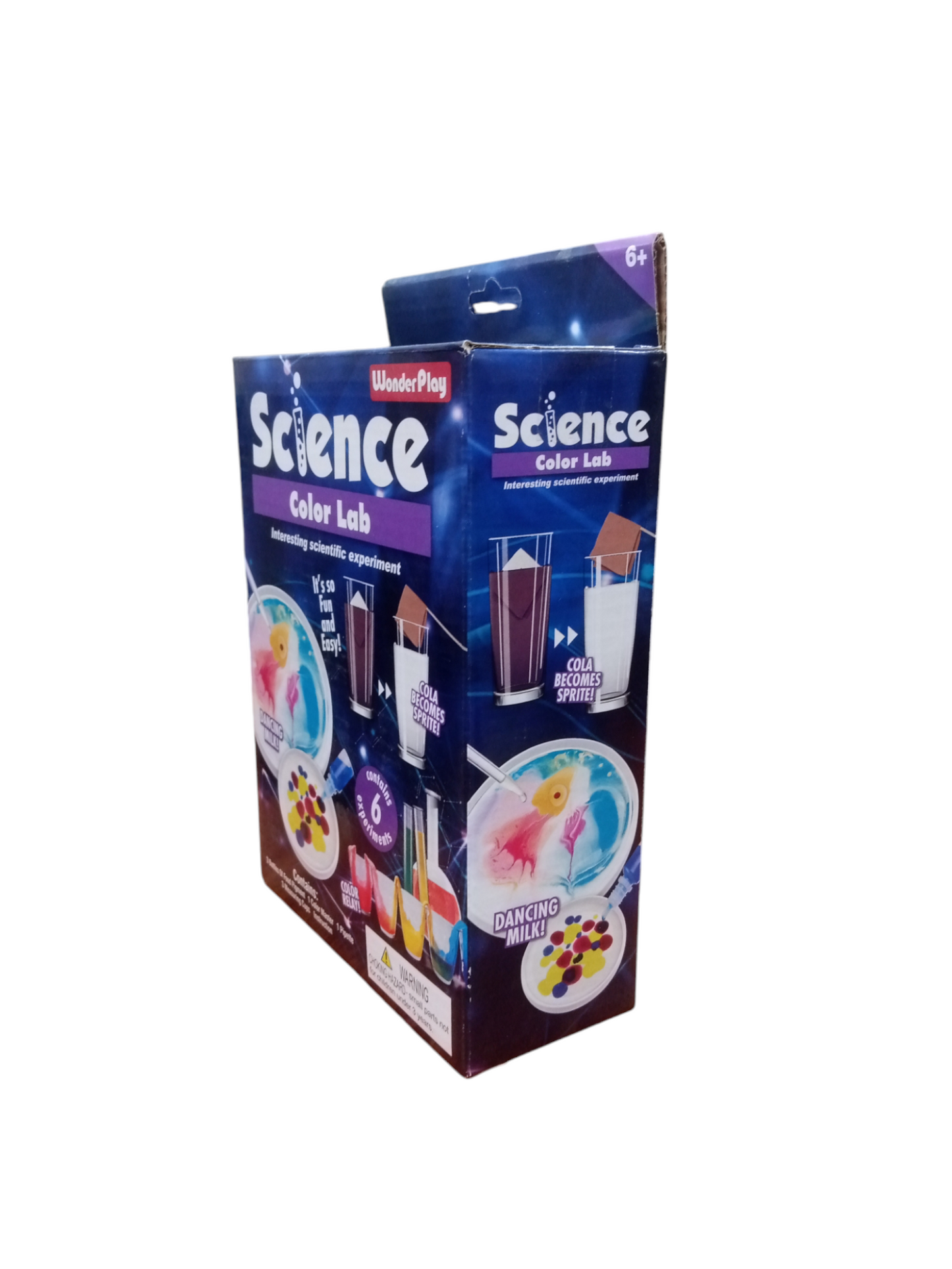 Science color lab experiment kit for kids