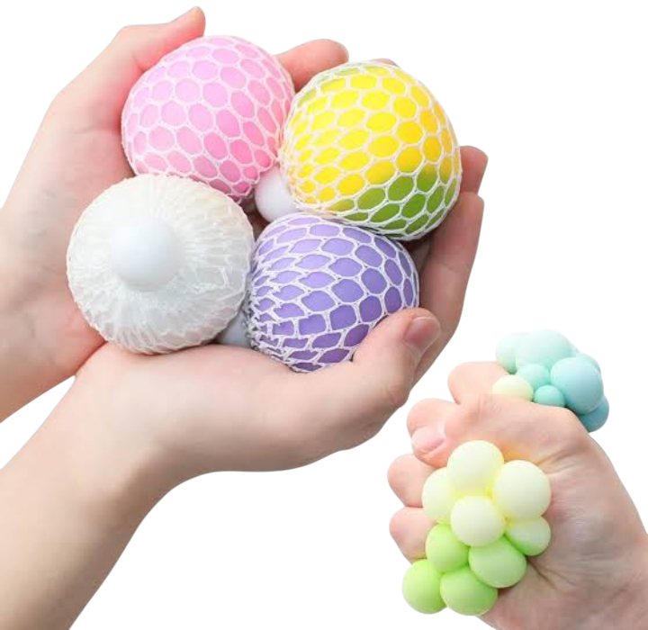 Squeeze mesh ball making kit for kids