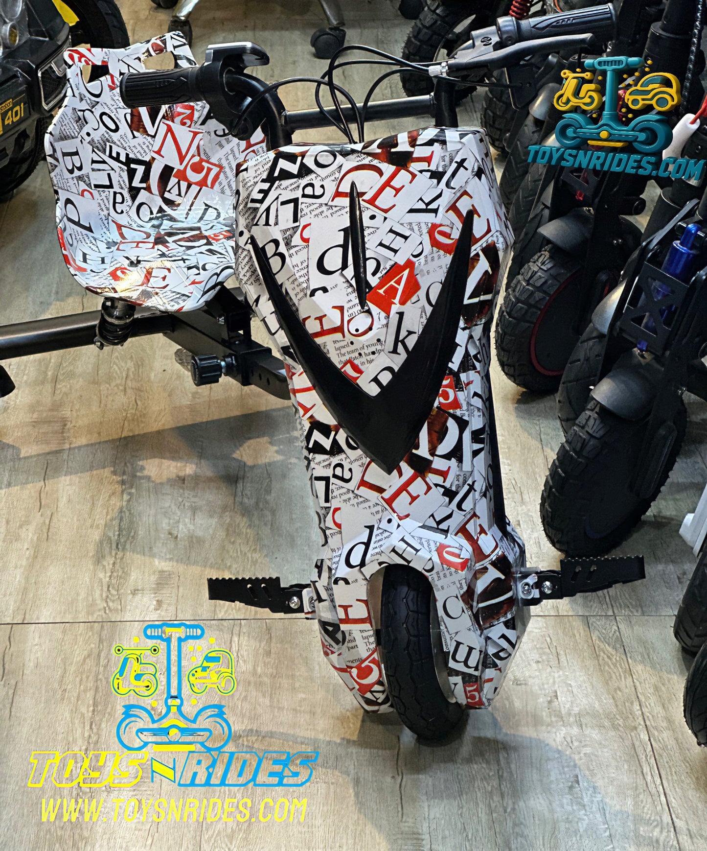 kids 3 wheel drift bike