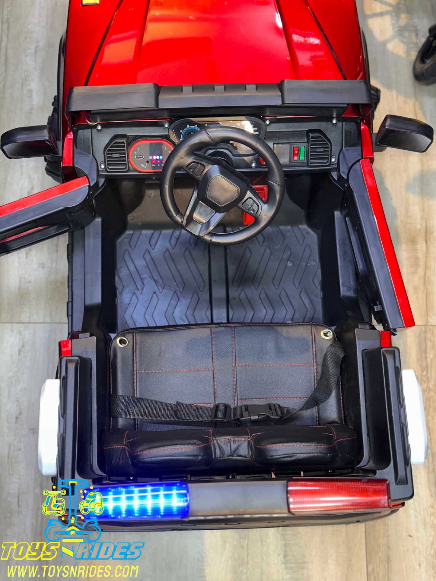 Mercedes Ride-On police Jeep for Kids – Battery Powered Toy by TOYSNRIDES