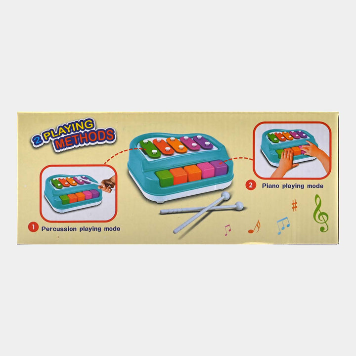 Mini 2 in 1 piano & xylophone for kids
