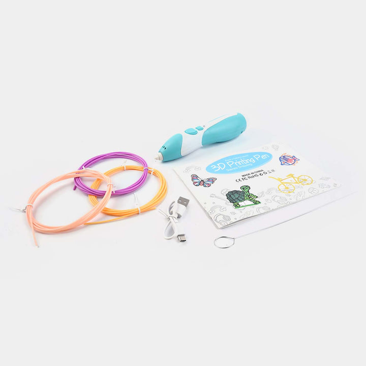 3D rechargeable printing pen for kids