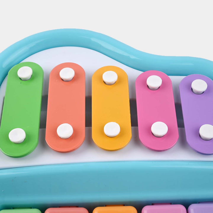 Mini 2 in 1 piano & xylophone for kids