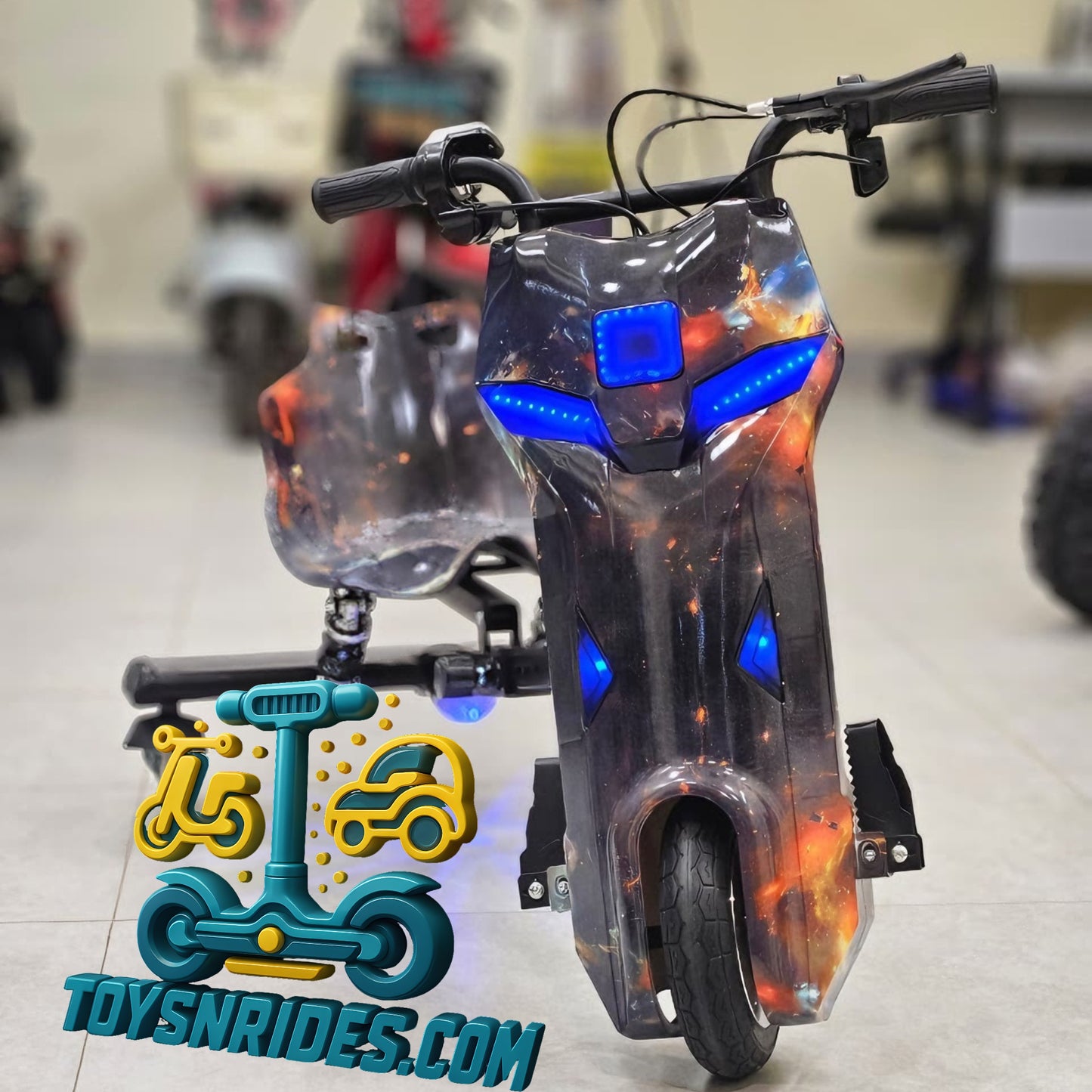 Kids Drifting Electric 3 Wheel Scooter For Drifting Kids 3 Wheel Drifting Bike