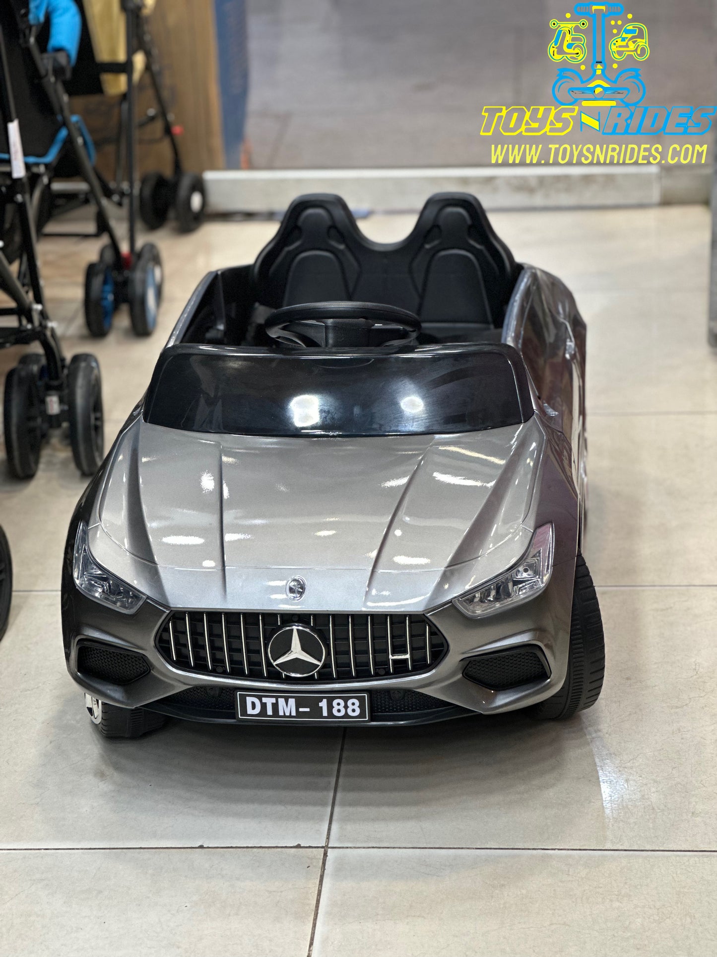 Parent remote control for TOYSNRIDES Mercedes kids car - safety feature