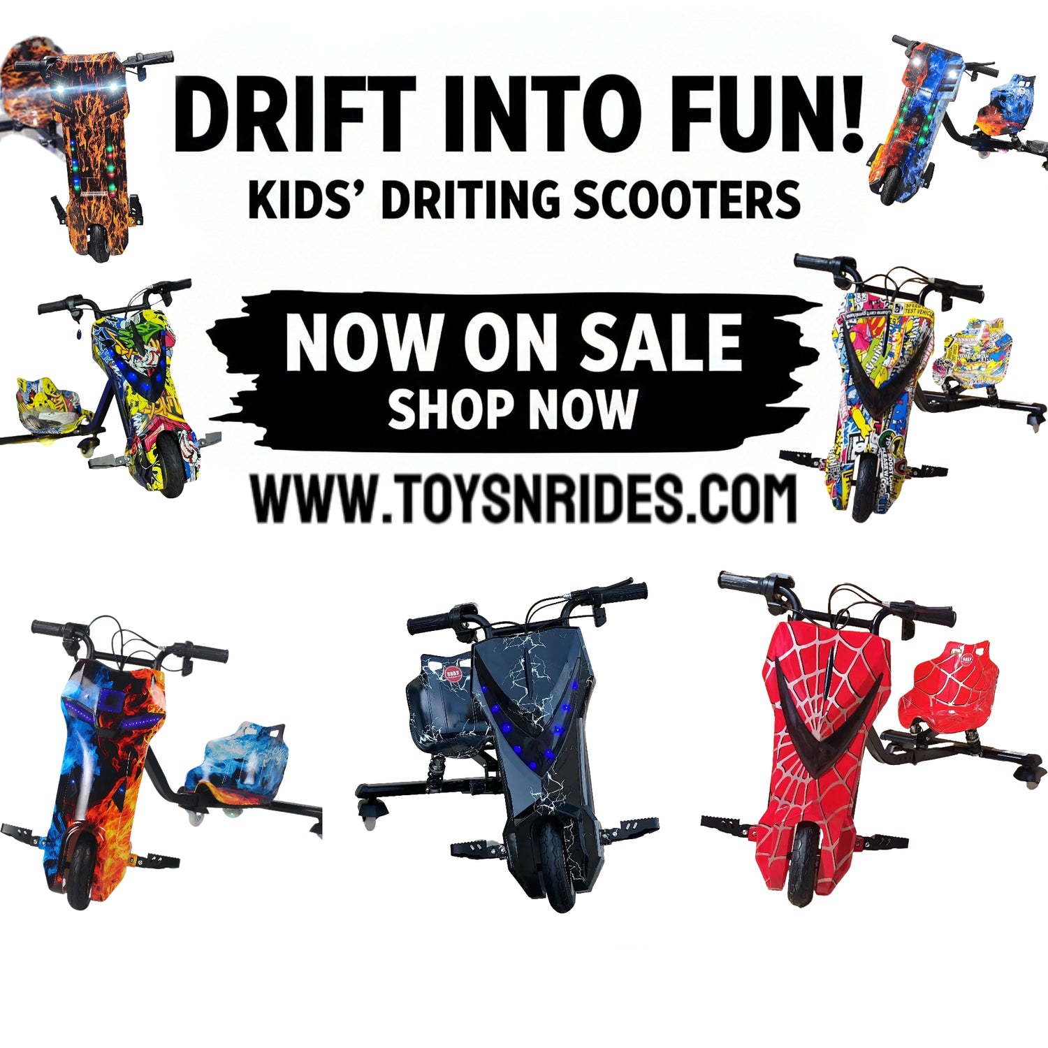 3 Wheels Drifting Scooter For Kids