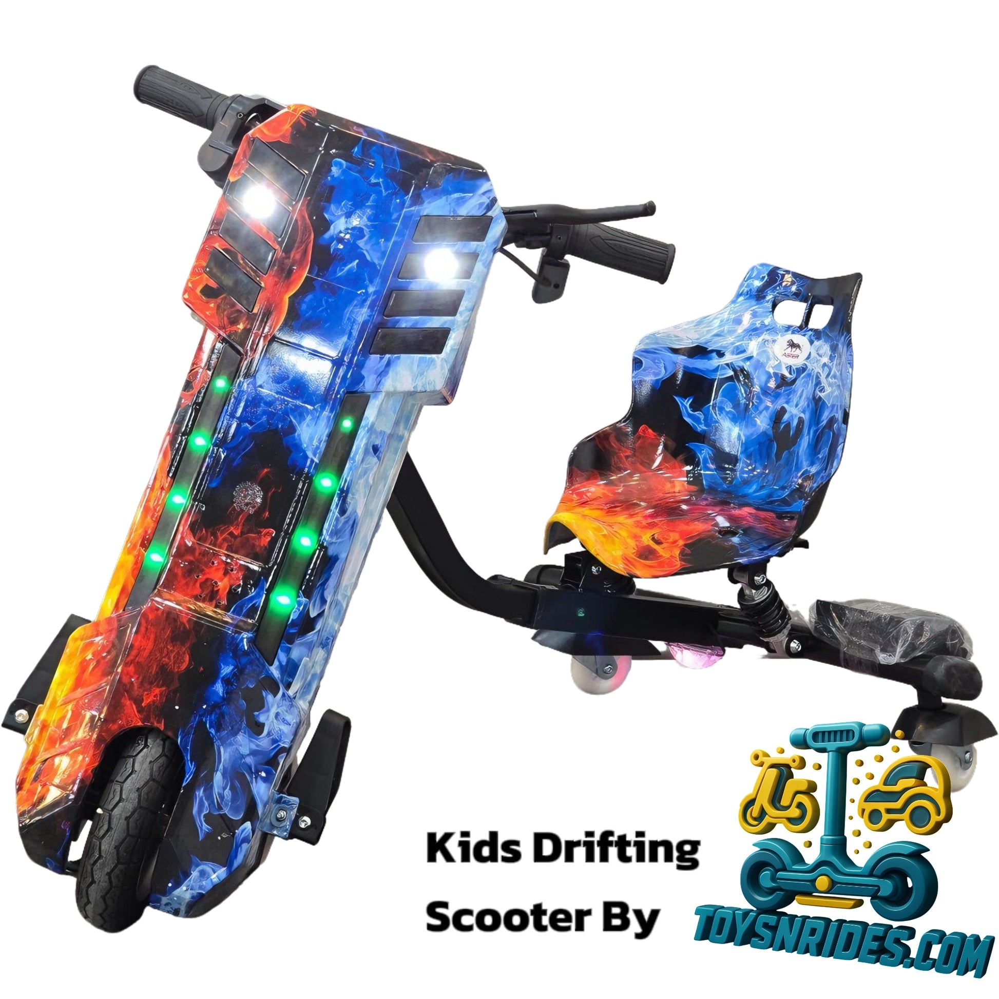 3 Wheel Electric Drifting Scooter for kids with 36V power and 250W motor.