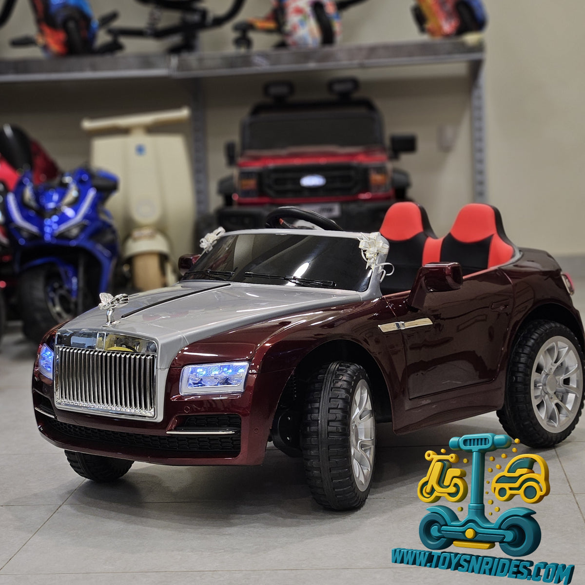 6 motor Rolls Royce style kids electric ride-on car