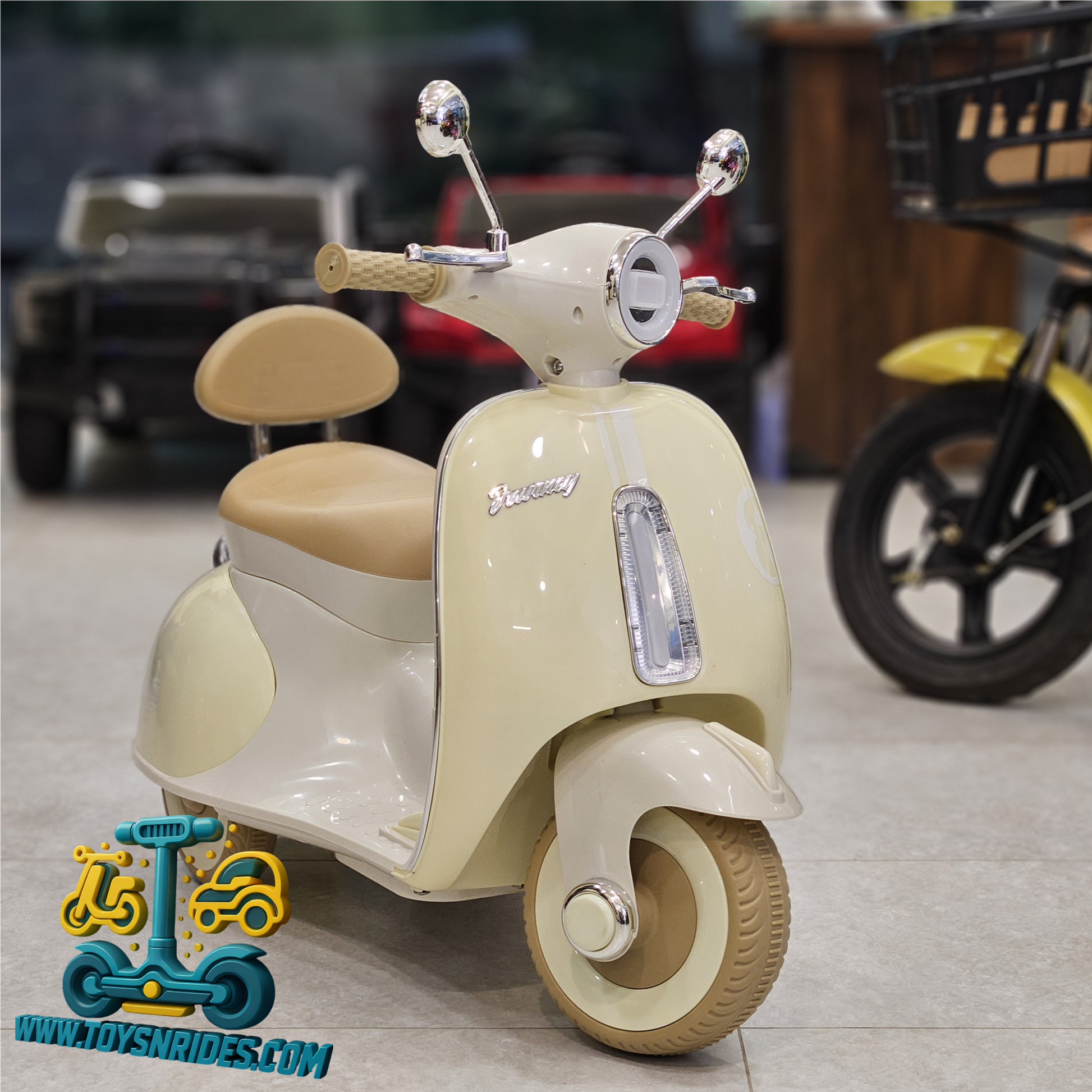 Battery operated Vespa bike for kids Pakistan