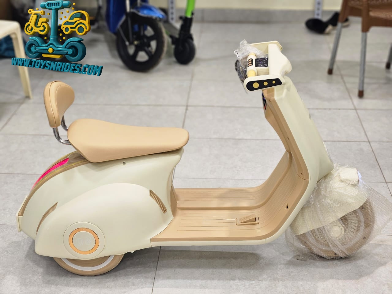 12V Kids Vespa Scooter Big Size Ride On Bike Price in Pakistan – TOYS N RIDES