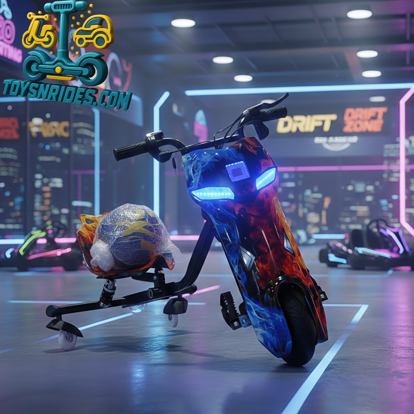 Kids Drifting Electric 3 Wheel Scooter For Drifting Kids 3 Wheel Drifting Bike
