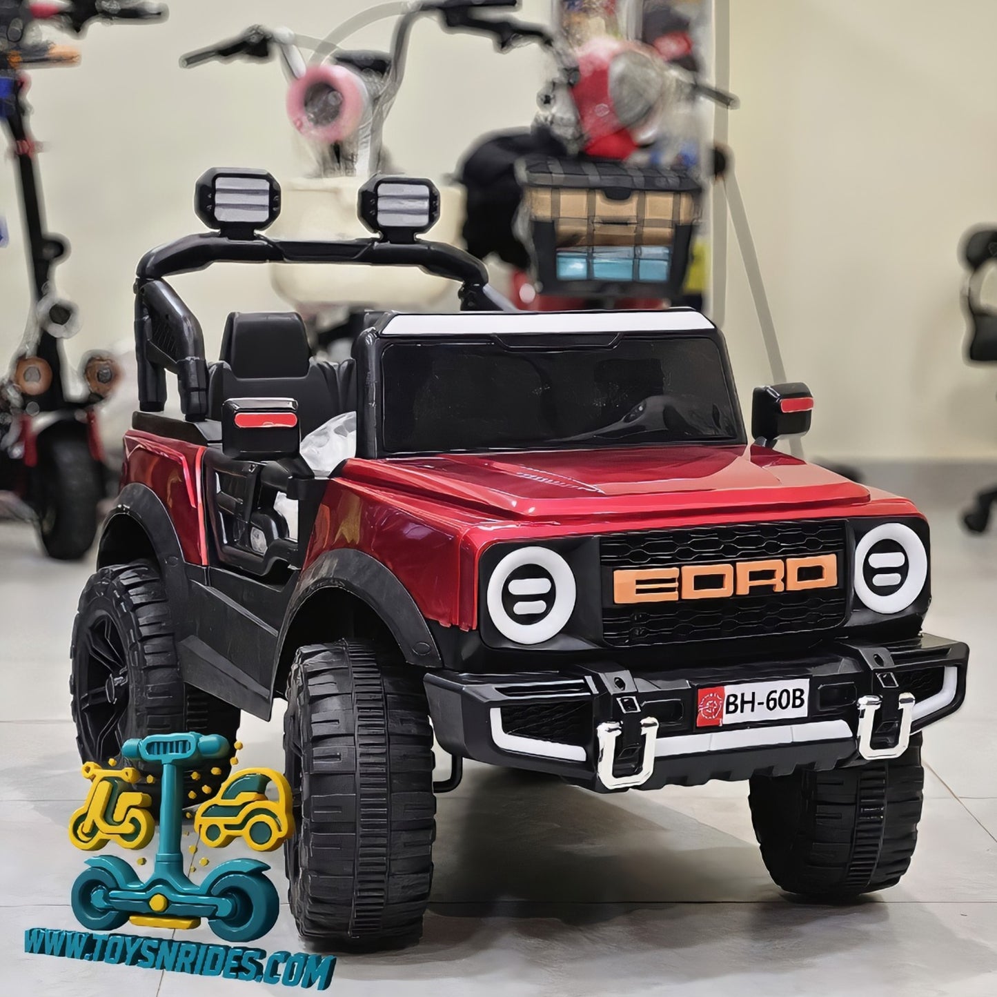FORD Style Kids Ride-On Electric Jeep (12V) –Kids Battery Operated Remote Control Jeep-TOYS N RIDES
