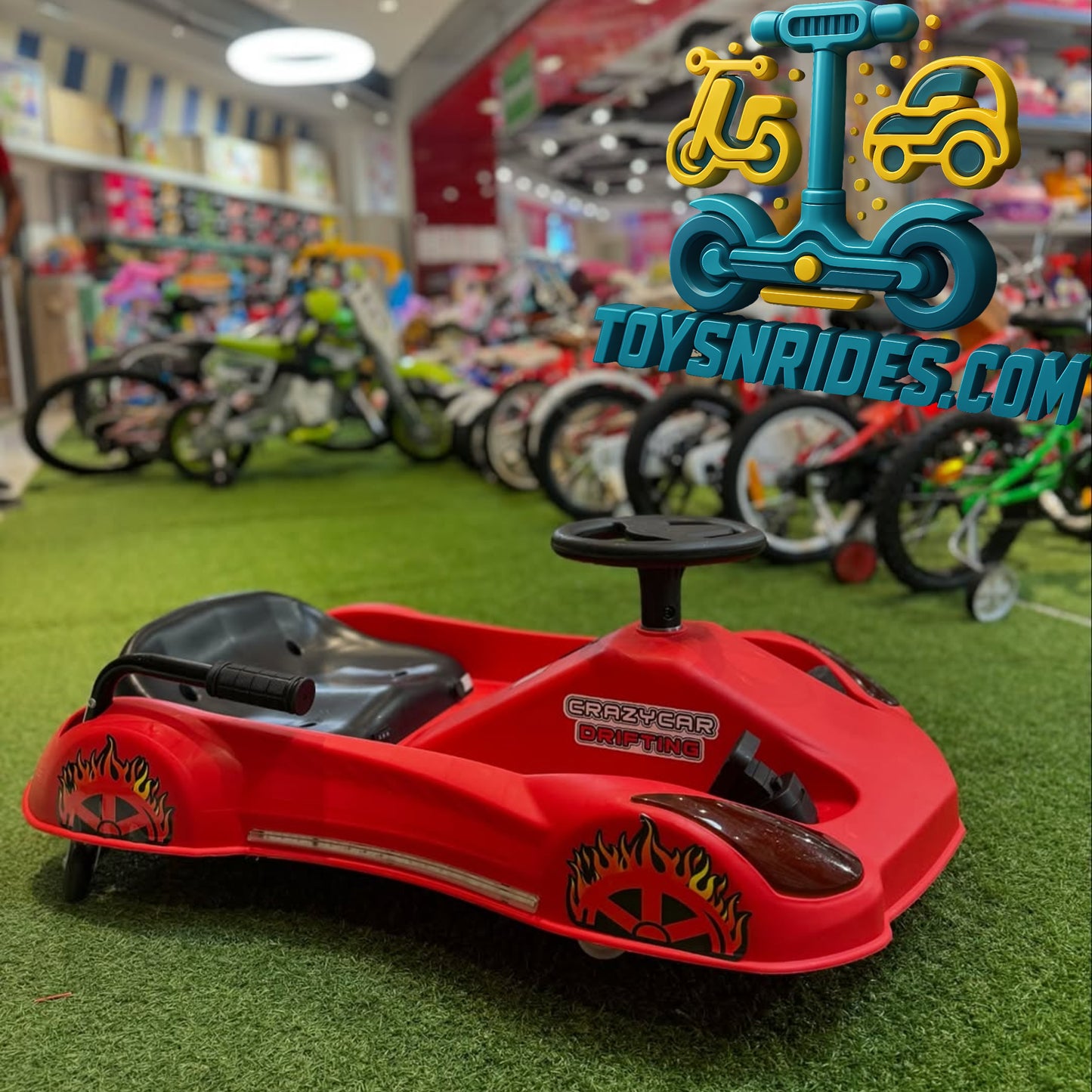 Kids 3 Wheel crazy Electric Drifting car For 360° Drifting Stunt Car With Lights and Music