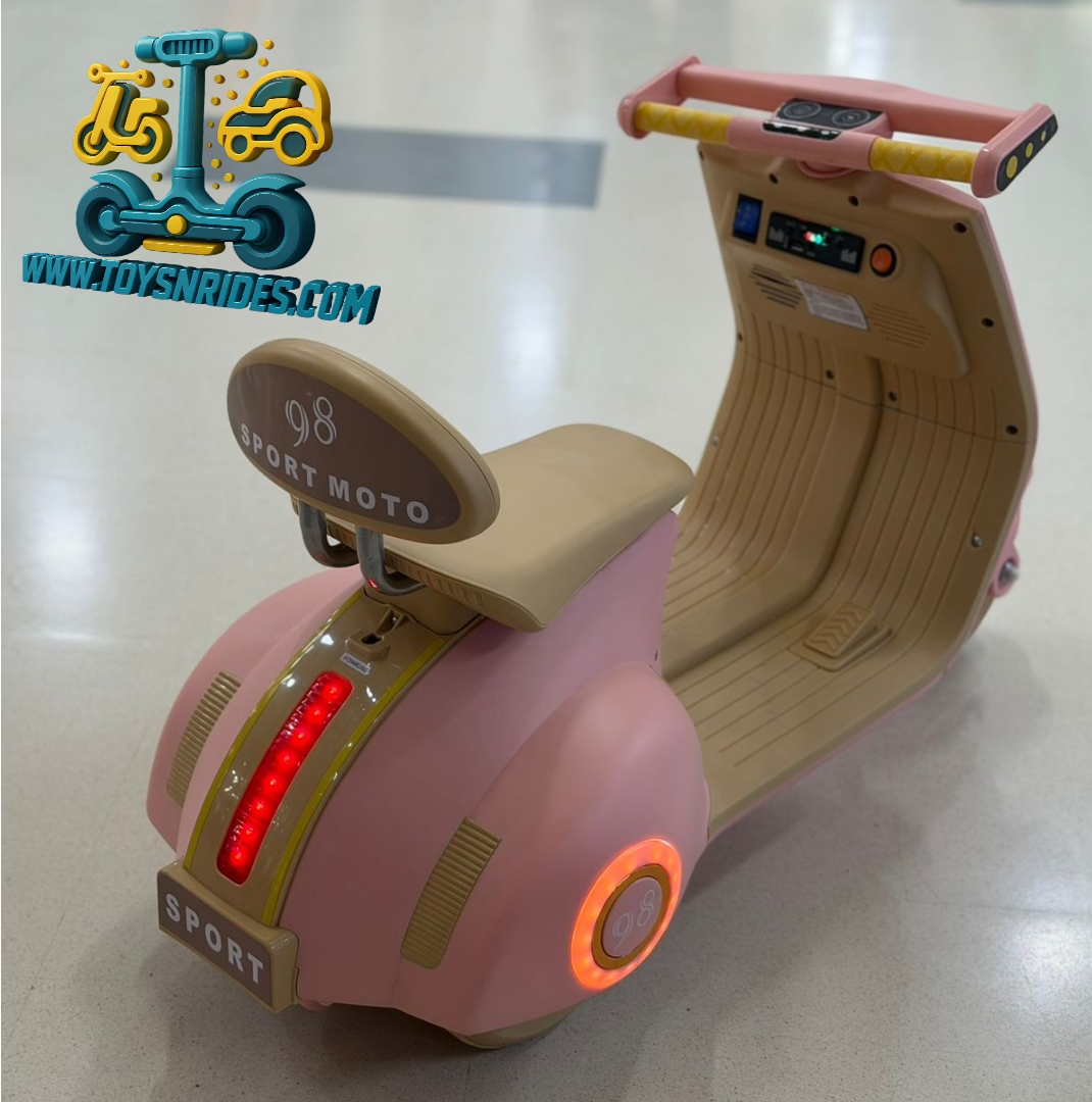 Vespa Style kids Electric Battery Operated Bike