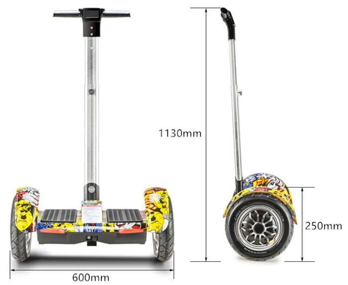 Hoverboard 10 Inch 2 Wheel Self Electric Standing Segway Scooter Unicycle Electric Skateboard