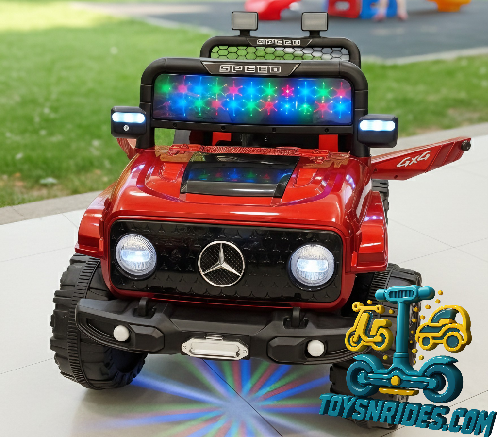 Kids electric ride on mercedes jeep