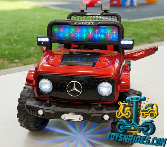 Kids electric ride on mercedes jeep