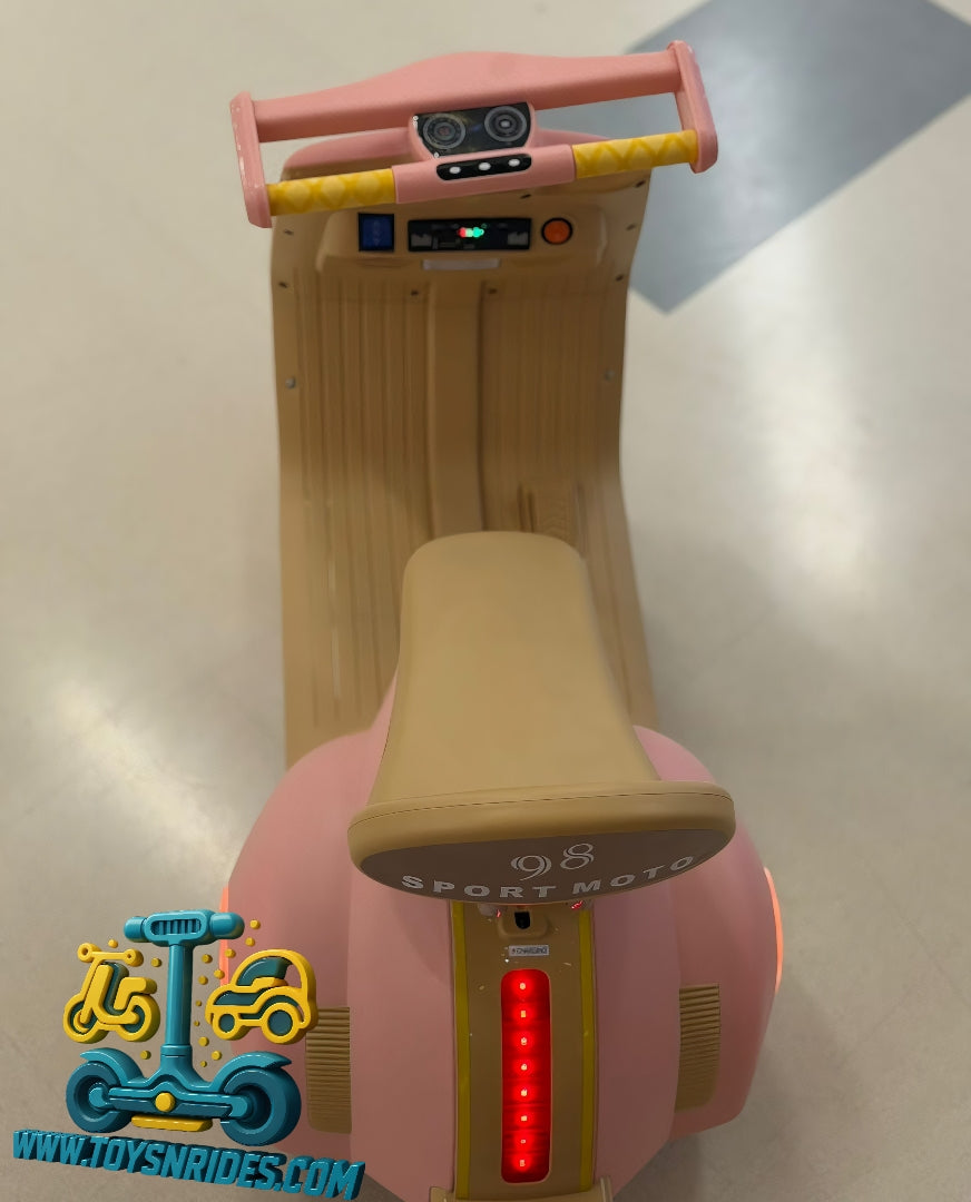 Vespa Style kids Electric Battery Operated Bike