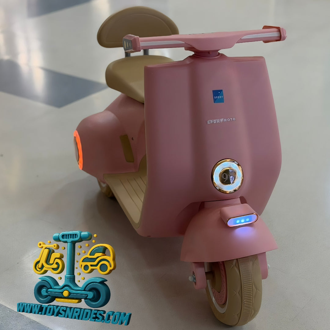 Vespa Style kids Electric Battery Operated Bike